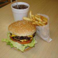 Double Cheeseburger Combo · Small size French fry and soda