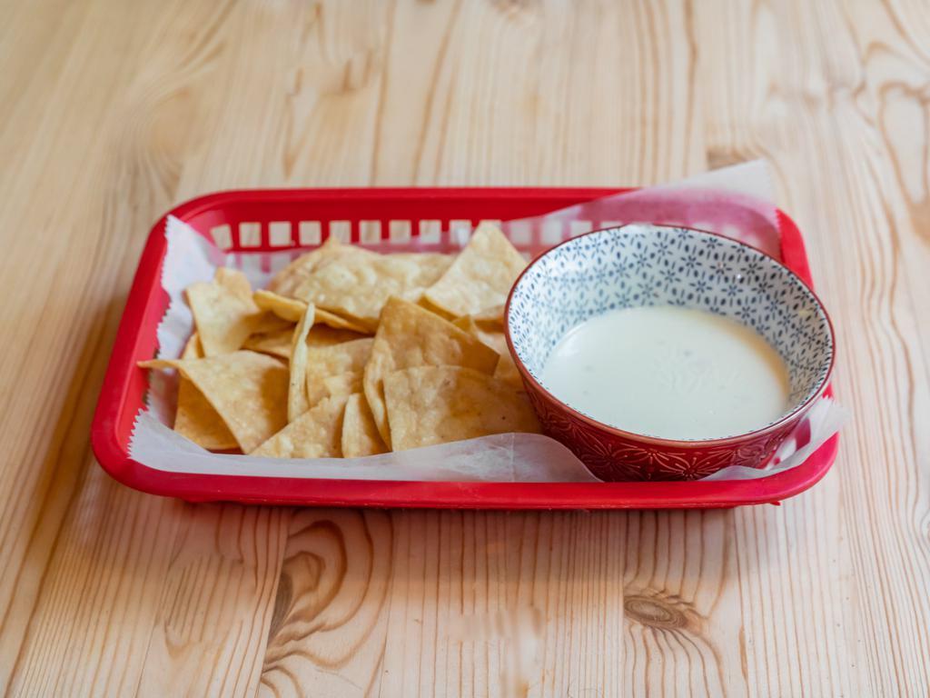 Queso Dip and Chips · 