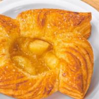 Apricot Danish · Apricot filling inside our Croissant dough and finished with Apricot glaze for perfect touch...