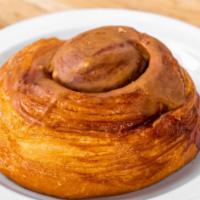 Cinnamon Roll · Artisan Roll made with traditional croissant dough and filled with our mix of cinnamon, brow...