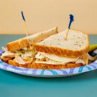 Jeri’s Special · Smoked turkey, coleslaw, 1000 island, and provolone.