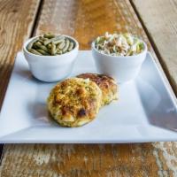 Crab Cake Platter · 2 - 7oz  Maryland lump crab cakes fried or baked to perfection. Includes your choice of 2 si...
