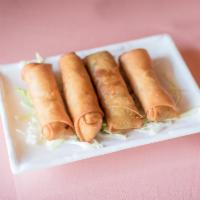 1. Egg Roll · 4 pieces.