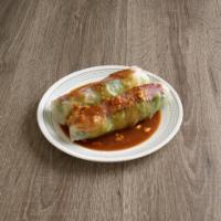 5. Nem Nuong Cuon · 2 rolls. Rice paper rolled with char-broiled pork and vegetable.