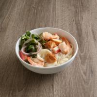 20. Sea Food Noodle Soup / Pho Hai San · Seafood noodle soup.