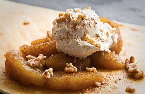 Apple Pie a la Mode · Baked apples, cinnamon, and vanilla bean ice cream
