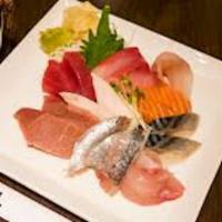 Sashimi King · 2 piece tuna, 2 piece yellowtail, 2 piece salmon, 2 piece mackarel, 2 piece tilapia, 2 piece...