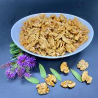 Honey Glazed Walnuts 琥珀核桃 · These honey glazed walnuts are perfect for snacks, parties, to make up for gifts over they h...