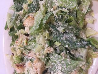 Caesar Salad · Romaine lettuce, homemade croutons, grated parmesan cheese with caesar dressing