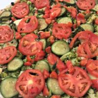 Vegetable Pizza Pie  (no cheese) · 