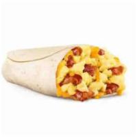 Breakfast Burrito · Sausage or Bacon