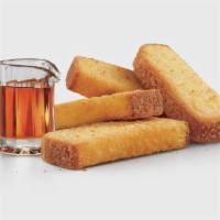 French Toast Sticks · Comes with syrup