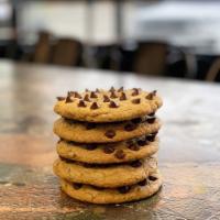 Chocolate Chip Cookies · house-made chocolate chip cookie dough topped with extra chocolate chips