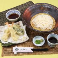 Assorted Tempura Udon Set · Battered and fried. Thick wheat flour noodles.