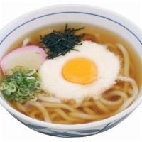 Grated Yam Hot Udon · Grated Yam Udon w/Poached Egg