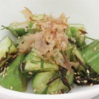 Smashed Cucumber · Cucumber mixed with dressing. 