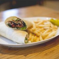Il Forno Vegetarian Wrap · Assorted grilled veggies.