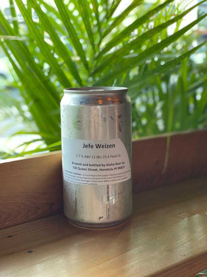 Oil Can Jefe-Weizen · Bavarian Hefeweizen brewed with agave nectar.  5.7% ABV 12 IBU