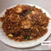 Shrimp Fried Rice · Stir fried rice. 