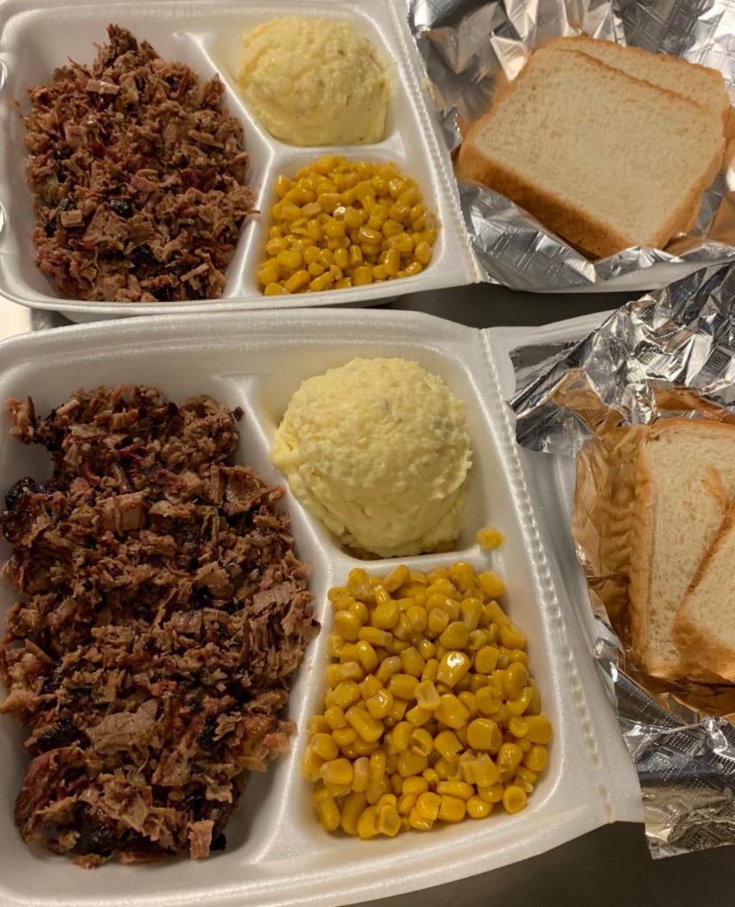 Chop Beef Plate · 1/2 lb. of Meat with 2 sides and bread