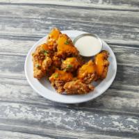 General Joe's Buffalo Bites · our spicy chicken nuggets, blue cheese & celery.