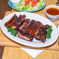 1 lb.  St. Louis Style Ribs  · Our St. Louis Style Ribs BBQ with a Texas twist, served with our famous BBQ Inn BBQ Sauce.
