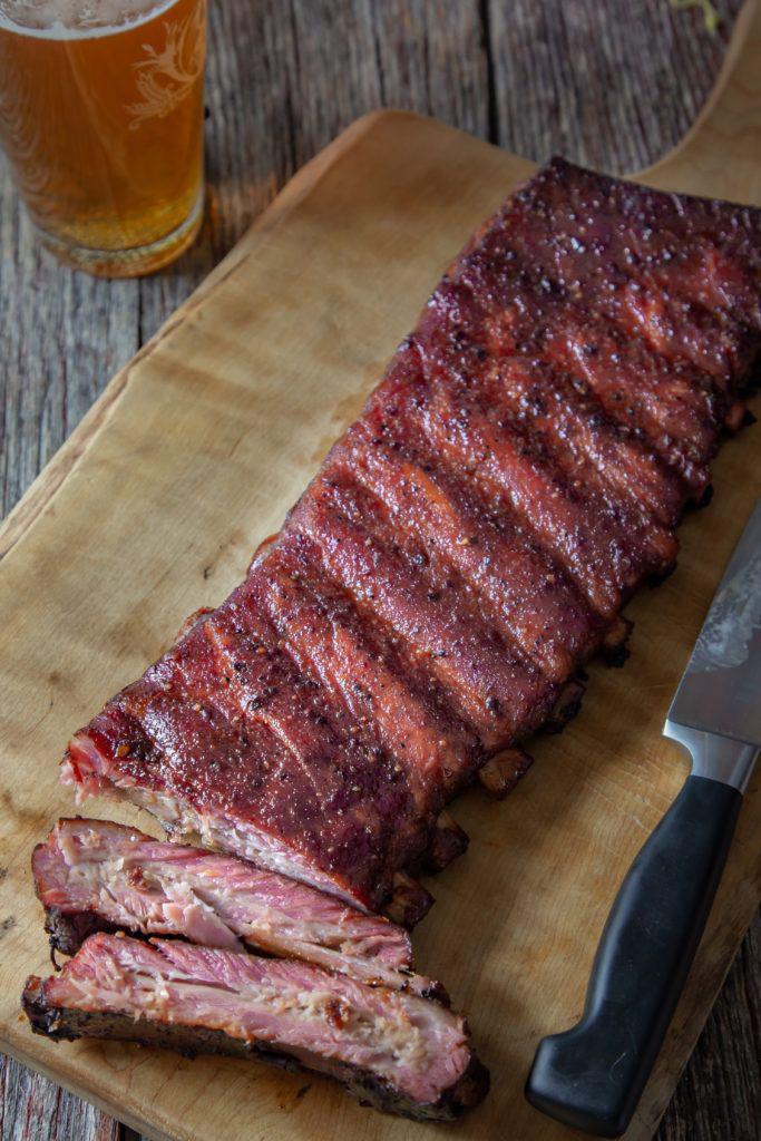 Full Rack of Ribs · Comes with your choice of two 8 oz. sides.