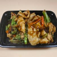 Chicken with Broccoli芥兰鸡 · 
