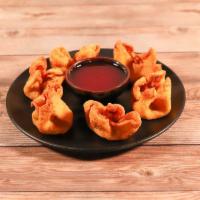 11. Crab Rangoons (cream cheese) · 6 pieces. Crispy wontons filled with crab meat and cream cheese. One order comes with 6 piec...