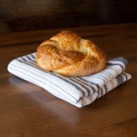 Croissant · Large sized buttery and flaky croissant baked in-house every morning