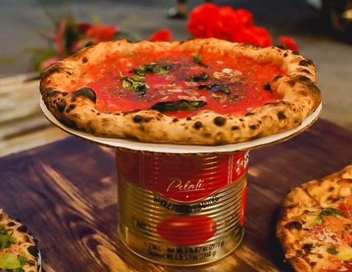 Marinara Pizza · NO CHEESE, Italian tomato sauce, garlic, oregano and basil (Vegan)