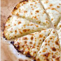 Cauliflower Cheese Pizza · Gluten Free Cauliflower Crust 10