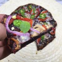 Beet Crust Vegetarian Pizza · Gluten Free Beet Crust 10