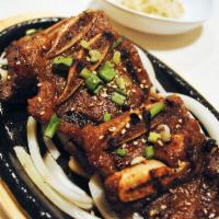 BBQ Short Ribs LA갈비 · Marinated bone-in beef short ribs.