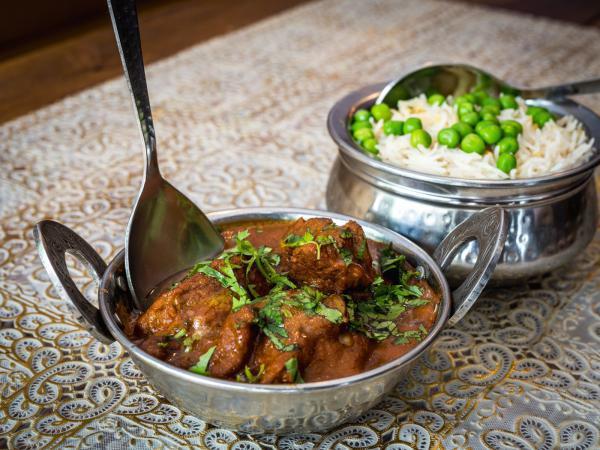 Mughlai Lamb Curry · Our house special lamb made in Mughlai sauce and spices.