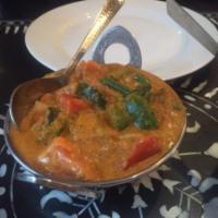 Mughlai Vegetable Curry · Mixed vegetables slow-cooked and simmered in Mughlai sauce and spices.