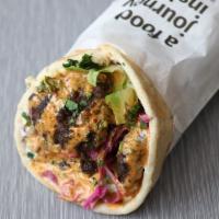 Build Your Own Roll · Large fire-baked pita with your choice of up to 3 spreads, 1 protein or vegetable, and any t...