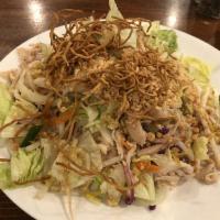 Chinese Chicken Salad · Tossed with sesame seed dressing.