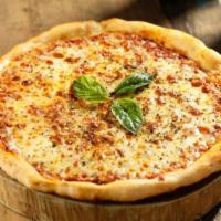 Margarita Pizza · Pomodoro sauce, mozzarella cheese and fresh basil.