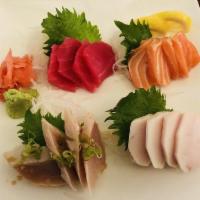 Regular Sashimi Combo · 4 kinds of fish (16 pieces).