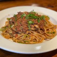 Spaghetti Bolognese · Ground beef, pomodoro sauce, parmesan cheese
