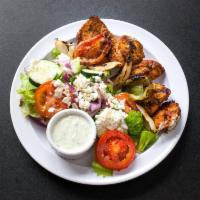 Chicken Kebab Salad · 