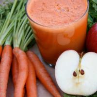 Carrot Apple Smoothie · A classic blend of crisp carrots and sweet apples