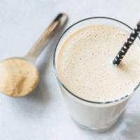 Vanilla Shake · Vanilla whey protein packed shake with 27 vitamins & minerals
including fat burner.