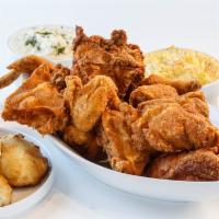 8 Piece Fried Chicken Mix with 2 Large Sides · 