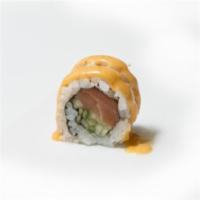 R10. Spicy Salmon Roll · 