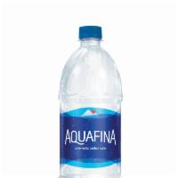 1 Liter Aquafina Water · Aqua fina is refreshing and has a clean flavor like fresh water from a bubbling spring.