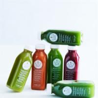 Essential Reset · The essential bundle for your fridge: (2) Sweet Greens, (1) Fresh Greens, (1) Ginger Greens,...