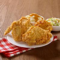 2 Piece White Chicken Meal · Served with your choice of 2 regular sides and 1 honey-butter biscuit.