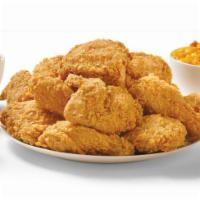 15 Piece White Chicken Family Meal (6 Biscuits) · Served with your choice of 3 large sides and 6 honey-butter biscuits.